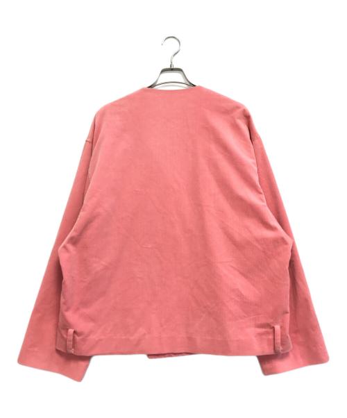 KEISUKE YOSHIDA（ケイスケヨシダ）KEISUKE YOSHIDA (ケイスケヨシダ) コーデュロイジャケット ピンク サイズ:表記なしの古着・服飾アイテム