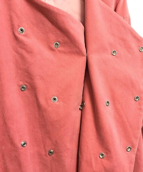 KEISUKE YOSHIDA（ケイスケヨシダ）KEISUKE YOSHIDA (ケイスケヨシダ) コーデュロイジャケット ピンク サイズ:表記なしの古着・服飾アイテム