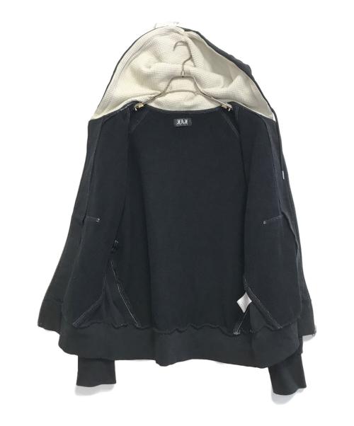 FAF（エフエーエフ）FAF (エフエイエフ) AGED ZIP UP HOODIE ブラック サイズ:1の古着・服飾アイテム
