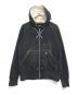 FAF（エフエイエフ）の古着「AGED ZIP UP HOODIE」｜ブラック