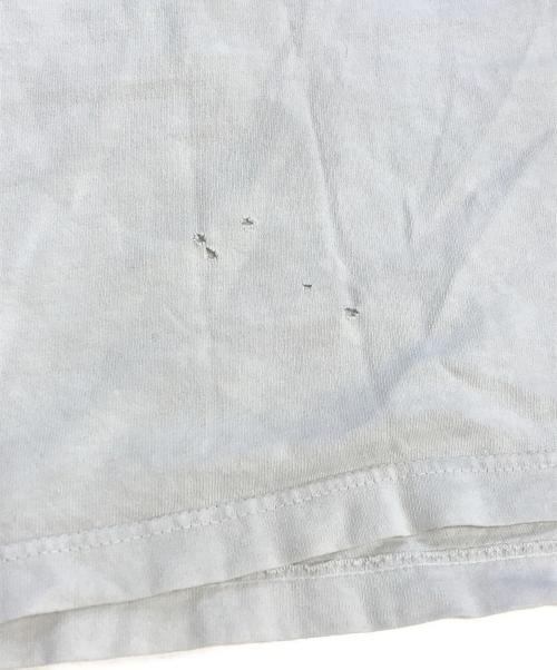 オールドスポーツTシャツ（オールドスポーツｔシャツ）オールドスポーツTシャツ (オールドスポーツｔシャツ) NIKE センタースウォッシュリンガーTシャツ ホワイト サイズ:XL　　　の古着・服飾アイテム