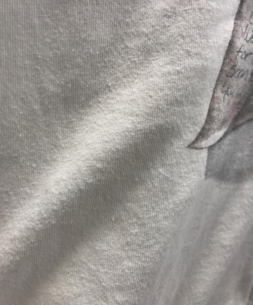 DELTA（デルタ）delta (デルタ) 両面プリントアートTシャツ アイボリー サイズ:XLの古着・服飾アイテム