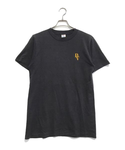 Champion（チャンピオン）Champion (チャンピオン) プリントTシャツ ブラック サイズ:Lの古着・服飾アイテム
