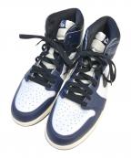 NIKEナイキ）の古着「RETRO HIGH OG MIDNIGHT NAVY/BLACK-WHITE-SAIL」｜ネイビー