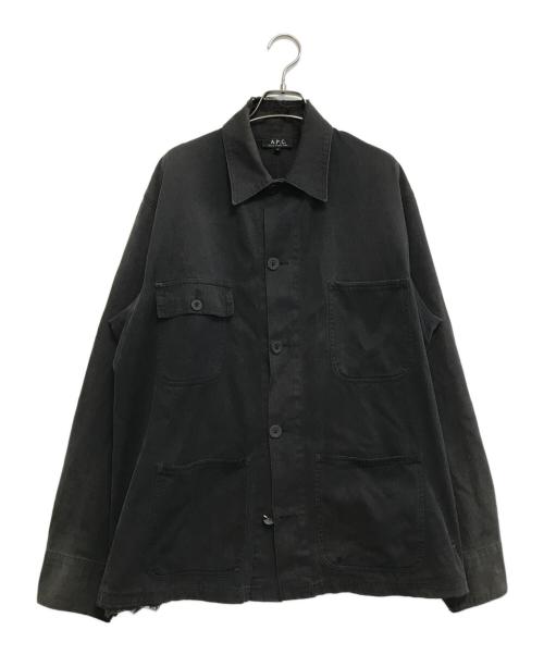 A.P.C.（アーペーセー）A.P.C. (アーペーセー) カバーオール ブラック サイズ:2の古着・服飾アイテム