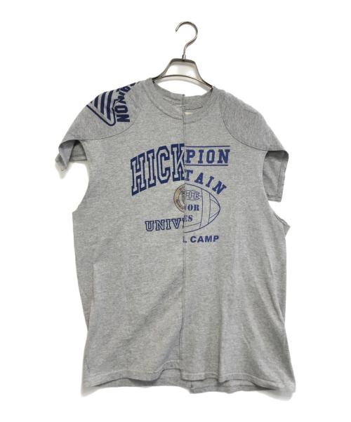 77circa（ナナナナサーカ）77circa (ナナナナサーカ) 再構築ノースリーブカットソー グレー サイズ:Freeの古着・服飾アイテム