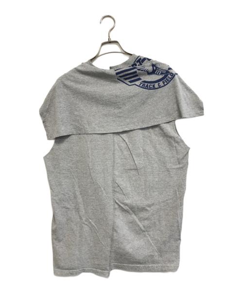 77circa（ナナナナサーカ）77circa (ナナナナサーカ) 再構築ノースリーブカットソー グレー サイズ:Freeの古着・服飾アイテム