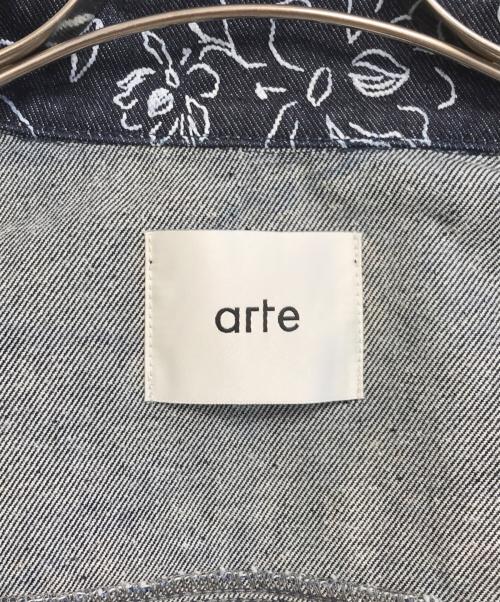 arte Antwerp（アートアントワープ）arte antwerp (アートアントワープ) デニムジャケット インディゴ サイズ:表記なしの古着・服飾アイテム