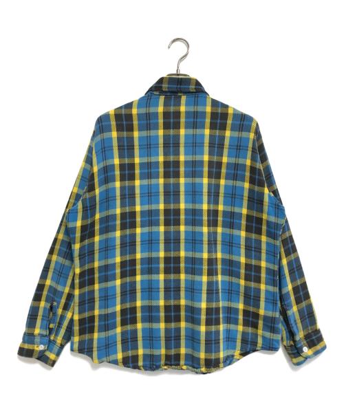 big mac（ビッグマック）big mac (ビッグマック) 70’sチェックネルシャツ ブルー サイズ:Lの古着・服飾アイテム