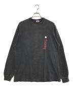 Hanesヘインズ）の古着「長袖Tシャツ」｜ブラック