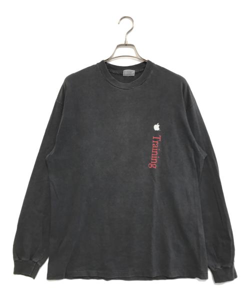 Hanes（ヘインズ）Hanes (ヘインズ) 長袖Tシャツ ブラック サイズ:Lの古着・服飾アイテム