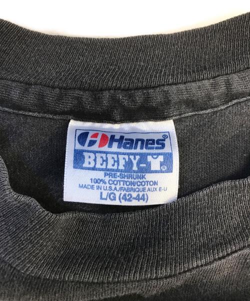 Hanes（ヘインズ）Hanes (ヘインズ) 長袖Tシャツ ブラック サイズ:Lの古着・服飾アイテム