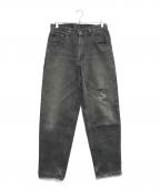 LEVI'Sリーバイス）の古着「560後染めブラックデニム」｜ブラック