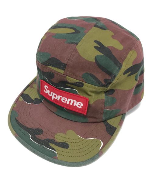 SUPREME（シュプリーム）SUPREME (シュプリーム) Military Camp Cap グリーンの古着・服飾アイテム