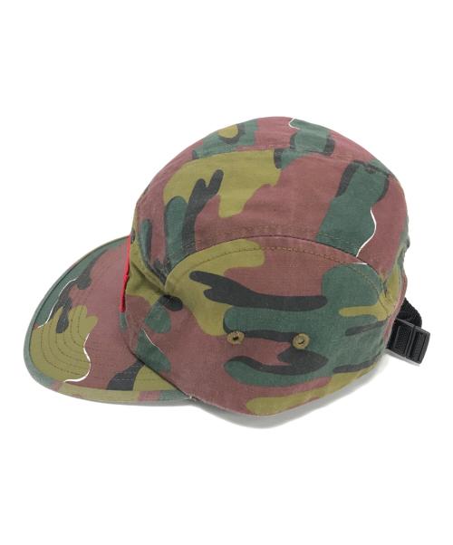 SUPREME（シュプリーム）SUPREME (シュプリーム) Military Camp Cap グリーンの古着・服飾アイテム