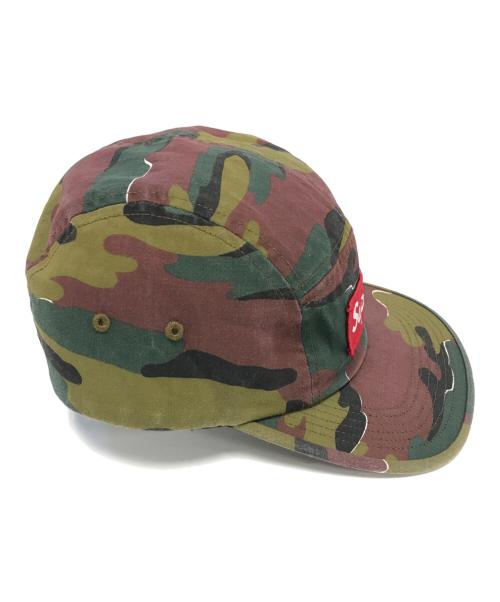 SUPREME（シュプリーム）SUPREME (シュプリーム) Military Camp Cap グリーンの古着・服飾アイテム