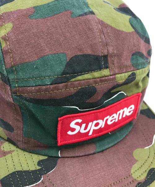 SUPREME（シュプリーム）SUPREME (シュプリーム) Military Camp Cap グリーンの古着・服飾アイテム