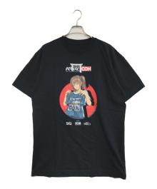 アニメ―ションTシャツ（アニメ―ションTシャツ）の古着「灰羽連盟(はいばねれんめい) アニメーションTシャツ」｜ブラック