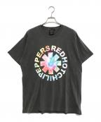 バンドTシャツバンドTシャツ）の古着「24s RED HOT CHILI PEPPERS(レッドホットチリペッパーズ) バンドTシャツ」｜ブラック