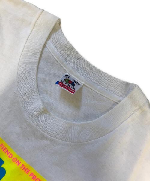 ムービープロモーションTシャツ（ムービープロモーションTシャツ）ムービープロモーションTシャツ (ムービープロモーションTシャツ) 90s flesh hammer(フレッシュハマー) ムービープロモーションTシャツ ホワイト サイズ:XLの古着・服飾アイテム