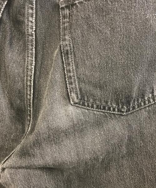 Acne studios（アクネ ストゥディオス）Acne studios (アクネ ストゥディオス) ルーズブーツカットジーンズ ブラック サイズ:31 32の古着・服飾アイテム