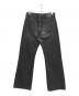 Acne studios (アクネ ストゥディオス) ルーズブーツカットジーンズ ブラック サイズ:31 32：40000円
