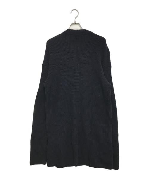 ARMANI COLLEZIONI（アルマーニ コレツィオーニ）ARMANI COLLEZIONI (アルマーニ コレツィオーニ) ニットコート ネイビー サイズ:58の古着・服飾アイテム