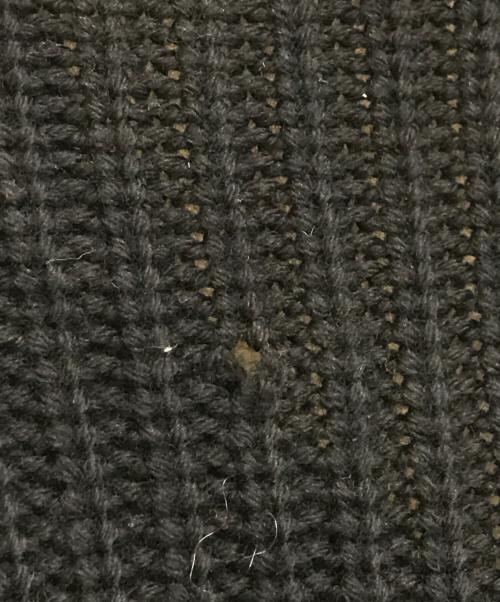 ARMANI COLLEZIONI（アルマーニ コレツィオーニ）ARMANI COLLEZIONI (アルマーニ コレツィオーニ) ニットコート ネイビー サイズ:58の古着・服飾アイテム