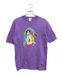 キャラクターTシャツ（キャラクターTシャツ）の古着「90s アラジン キャラクタープリントTシャツ」｜パープル