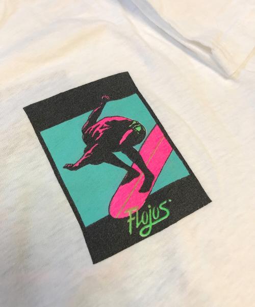 Flojos（フロホース）Flojos (フロホース) サーフTシャツ ホワイト サイズ:40の古着・服飾アイテム