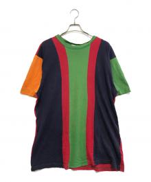 CROSS COLOURS（クロスカラーズ）の古着「クレイジーカラーTシャツ」｜マルチカラー