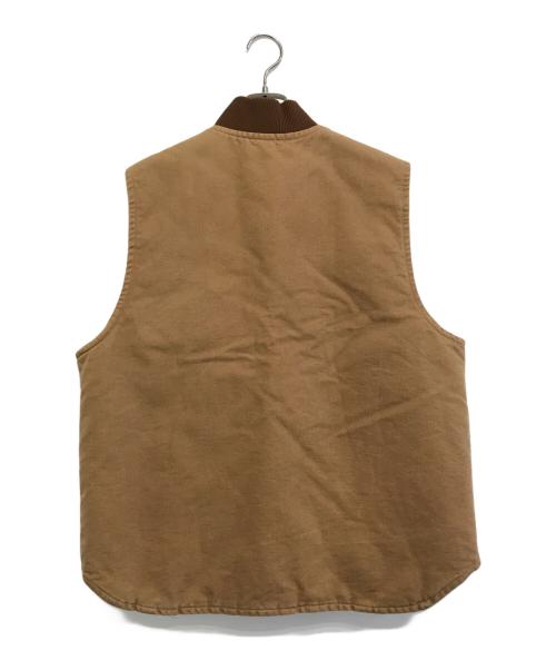 CarHartt（カーハート）CarHartt (カーハート) ダックベスト ブラウン サイズ:Ｌの古着・服飾アイテム