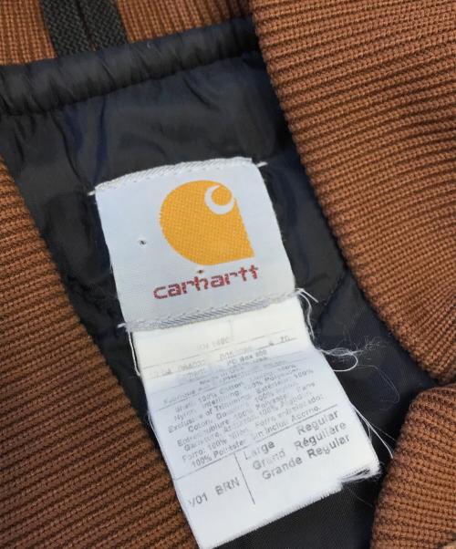 CarHartt（カーハート）CarHartt (カーハート) ダックベスト ブラウン サイズ:Ｌの古着・服飾アイテム