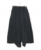 Yohji Yamamoto pour hommeヨウジヤマモト プールオム）の古着「股ねじれパンツ」｜ブラック