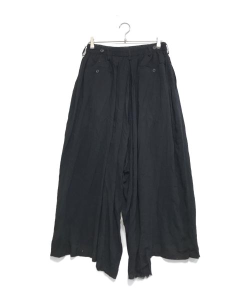 Yohji Yamamoto pour homme（ヨウジヤマモト プールオム）Yohji Yamamoto pour homme (ヨウジヤマモト プールオム) 股ねじれパンツ ブラック サイズ:2の古着・服飾アイテム
