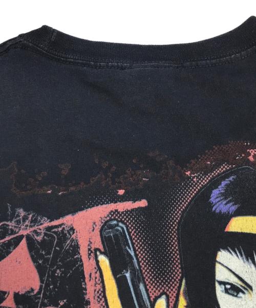アニメーションTシャツ（アニメーションTシャツ）アニメーションTシャツ (アニメーションTシャツ) 00s カウボーイビバップ アニメTシャツ ブラック サイズ:Lの古着・服飾アイテム