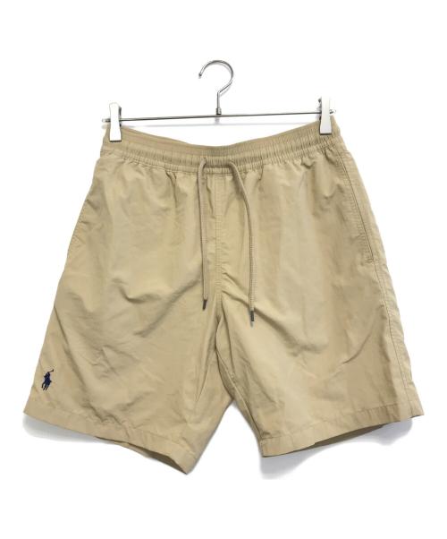POLO RALPH LAUREN（ポロ・ラルフローレン）POLO RALPH LAUREN (ポロ・ラルフローレン) Long Traveler Swim Shorts ベージュ サイズ:170/80Aの古着・服飾アイテム