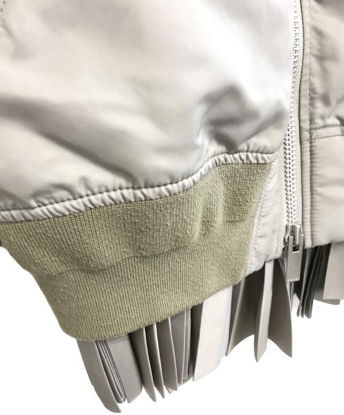 sacai（サカイ）sacai (サカイ) Nylon Twill Blouson グレー サイズ:2の古着・服飾アイテム