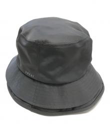 sacai（サカイ）の古着「NYLON TWILL DOUBLE BRIM HAT」｜グレー