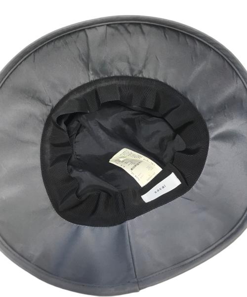 sacai（サカイ）sacai (サカイ) NYLON TWILL DOUBLE BRIM HAT グレー サイズ:1の古着・服飾アイテム