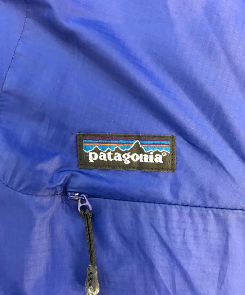 Patagonia（パタゴニア）Patagonia (パタゴニア) マイクロパフフーデッジャケット ブルー サイズ:Sの古着・服飾アイテム