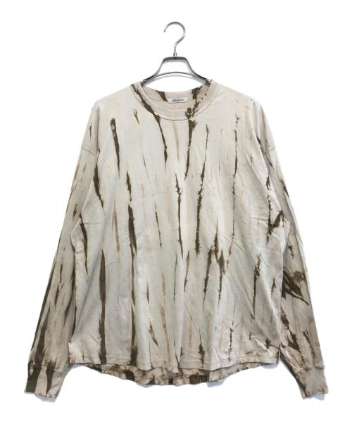 vainl archive（ヴァイナルアーカイブ）VAINL ARCHIVE (ヴァイナルアーカイブ) ロングスリーブカットソー ブラウン サイズ:Mの古着・服飾アイテム