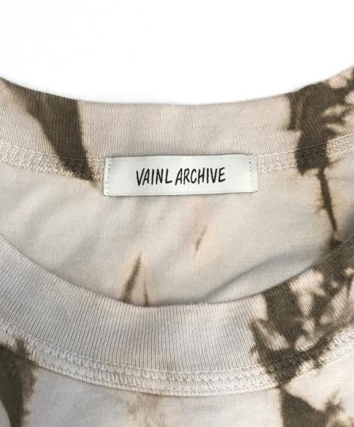 vainl archive（ヴァイナルアーカイブ）VAINL ARCHIVE (ヴァイナルアーカイブ) ロングスリーブカットソー ブラウン サイズ:Mの古着・服飾アイテム