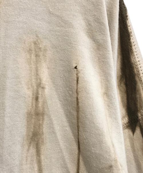 vainl archive（ヴァイナルアーカイブ）VAINL ARCHIVE (ヴァイナルアーカイブ) ロングスリーブカットソー ブラウン サイズ:Mの古着・服飾アイテム