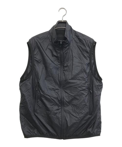 DAIWA PIER39（ダイワ ピア39）DAIWA PIER39 (ダイワ ピア39) REVERSIBLE WIND SHIELD VEST ブラック サイズ:Mの古着・服飾アイテム