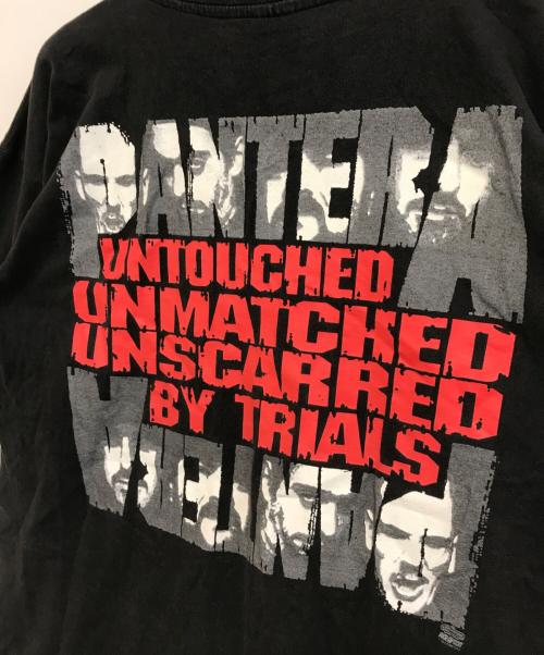 バンドTシャツ（バンドTシャツ）バンドTシャツ (バンドTシャツ) 90s PANTERA(パンテラ) バンドTシャツ ブラック サイズ:XLの古着・服飾アイテム