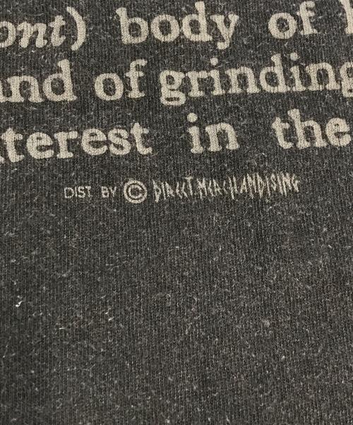 バンドTシャツ（バンドTシャツ）バンドTシャツ (バンドTシャツ) 90s CARCASS(カーカス) バンドTシャツ ブラック サイズ:XLの古着・服飾アイテム