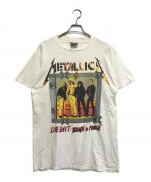 バンドTシャツ（バンドTシャツ）の古着「90s METALLICA(メタリカ) バンドTシャツ」｜ホワイト