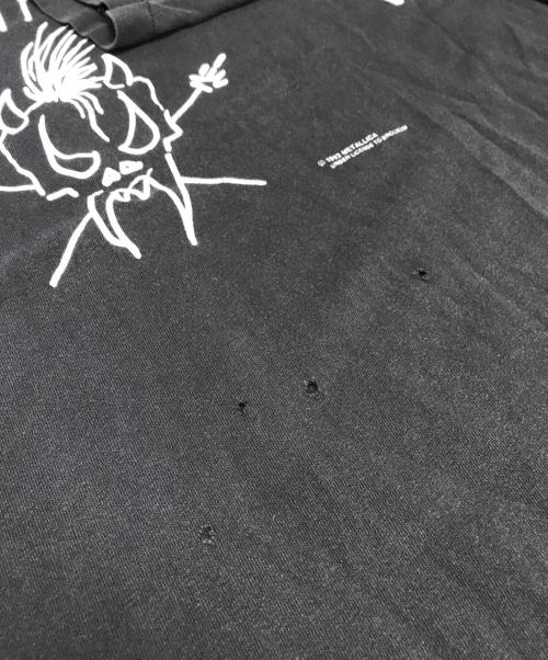 バンドTシャツ（バンドTシャツ）バンドTシャツ (バンドTシャツ) 90s METALLICA(メタリカ) バンドTシャツ ブラック サイズ:Lの古着・服飾アイテム