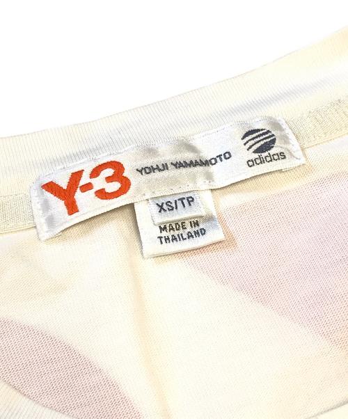 Y-3（ワイスリー）Y-3 (ワイスリー) バックロゴL/Sカットソー ホワイト サイズ:XSの古着・服飾アイテム